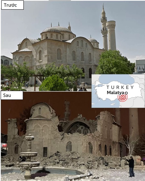 Hình ảnh Thổ Nhĩ Kỳ, Syria trước và sau động đất kép - Ảnh 5. Hình ảnh Thổ Nhĩ Kỳ, Syria trước và sau động đất kép - Ảnh 5.