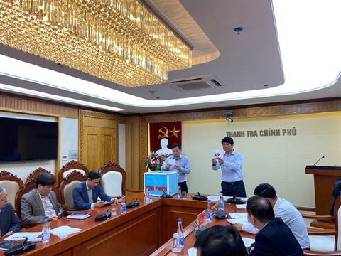 Bốc thăm ngẫu nhiên 67 cán bộ để xác minh tài sản - Ảnh 1. Bốc thăm ngẫu nhiên 67 cán bộ để xác minh tài sản - Ảnh 1.
