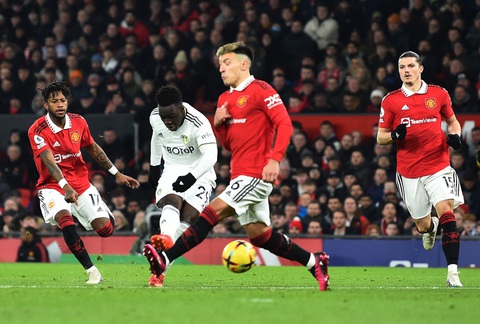 Rashford, Sancho giúp Man Utd giữ lại 1 điểm trên sân nhà - Ảnh 2. Rashford, Sancho giúp Man Utd giữ lại 1 điểm trên sân nhà - Ảnh 2.