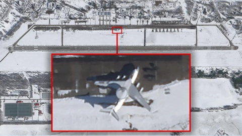 Máy bay Beriev A-50 của Nga còn nguyên vẹn sau cuộc tấn công ở Belarus? - Ảnh 1. Máy bay Beriev A-50 của Nga còn nguyên vẹn sau cuộc tấn công ở Belarus? - Ảnh 1.