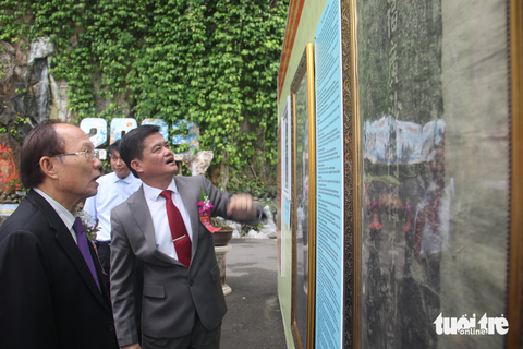 UNESCO công nhận Ma nhai Ngũ Hành Sơn là di sản tư liệu - Ảnh 1. UNESCO công nhận Ma nhai Ngũ Hành Sơn là di sản tư liệu - Ảnh 1.