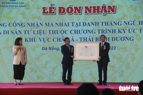 UNESCO công nhận Ma nhai Ngũ Hành Sơn là di sản tư liệu - Ảnh 2. UNESCO công nhận Ma nhai Ngũ Hành Sơn là di sản tư liệu - Ảnh 2.