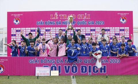 Đánh bại Hà Nội, Than Khoáng Sản Việt Nam vô địch Cúp bóng đá nữ quốc gia 2023 - Ảnh 3. Đánh bại Hà Nội, Than Khoáng Sản Việt Nam vô địch Cúp bóng đá nữ quốc gia 2023 - Ảnh 3.