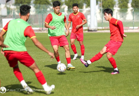 Vòng chung kết Giải U20 châu Á 2023: Chờ bất ngờ từ U20 Việt Nam - Ảnh 1. U20 Việt Nam được chờ đợi sẽ gây bất ngờ trong ngày ra quân Giải U20 châu Á 2023 - Ảnh: VFF