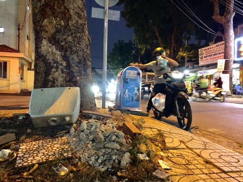 TP.HCM sửa vỉa hè, chấn chỉnh mỹ quan đô thị - Ảnh 4. TP.HCM sửa vỉa hè, chấn chỉnh mỹ quan đô thị - Ảnh 4.