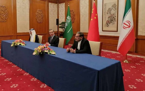Iran, Saudi Arabia cảm ơn Trung Quốc vì giúp hàn gắn quan hệ - Ảnh 1. Iran, Saudi Arabia cảm ơn Trung Quốc vì giúp hàn gắn quan hệ - Ảnh 1.