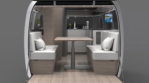 Nhà di động Porsche: Vừa garage gia đình, ở vẫn thoải mái với không gian như khách sạn - Ảnh 8. Nhà di động Porsche: Vừa garage gia đình, ở vẫn thoải mái với không gian như khách sạn - Ảnh 8.