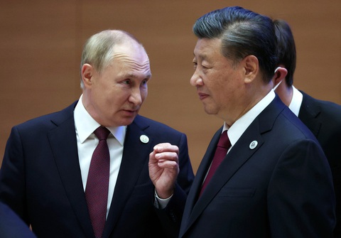 Ông Putin sớm chúc mừng ông Tập Cận Bình - Ảnh 1. Ông Putin sớm chúc mừng ông Tập Cận Bình - Ảnh 1.