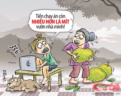 Tiền nhiều như lá mít là có thật - Ảnh 1. Tiền nhiều như lá mít là có thật - Ảnh 1.