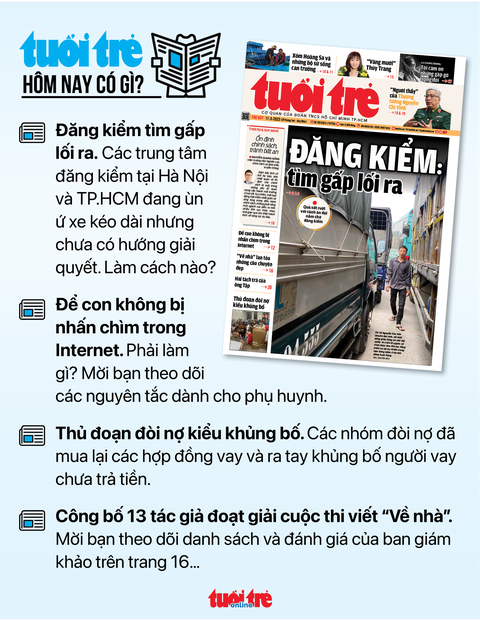Tin tức sáng 11-3: Xe lửa tăng chuyến dịp lễ; Đề xuất 8 mức thu phí ô tô - Ảnh 4. Tin tức sáng 11-3: Xe lửa tăng chuyến dịp lễ; Đề xuất 8 mức thu phí ô tô - Ảnh 4.