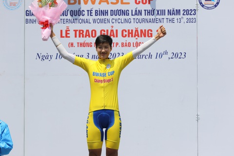 Thái Lan thâu tóm danh hiệu sau chặng 3 giải xe đạp nữ Bình Dương - Ảnh 2. Thái Lan thâu tóm danh hiệu sau chặng 3 giải xe đạp nữ Bình Dương - Ảnh 2.