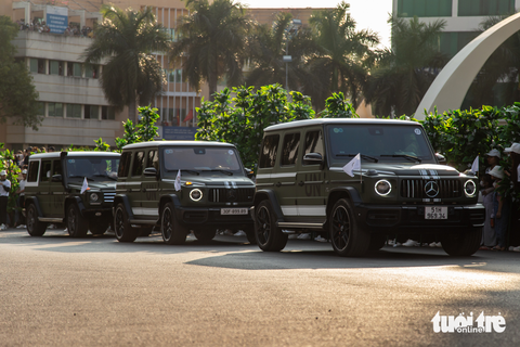 Dàn G63 và Range Rover của ông Đặng Lê Nguyên Vũ khuấy động lễ hội cà phê lớn nhất Việt Nam - Ảnh 4. Dàn G63 và Range Rover của ông Đặng Lê Nguyên Vũ khuấy động lễ hội cà phê lớn nhất Việt Nam - Ảnh 4.