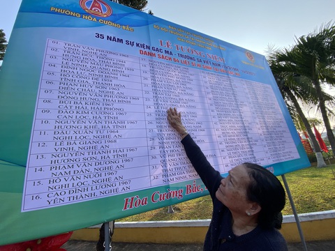 Lễ giỗ 64 liệt sĩ hy sinh tại Gạc Ma - Ảnh 1. Lễ giỗ 64 liệt sĩ hy sinh tại Gạc Ma - Ảnh 1.