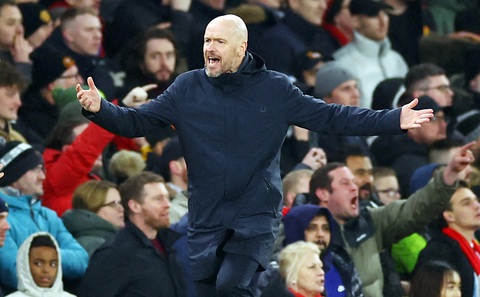 Bài thử thách của Erik ten Hag - Ảnh 1. Cá tính rất mạnh cũng là nỗi lo về HLV Erik ten Hag - Ảnh: REUTERS