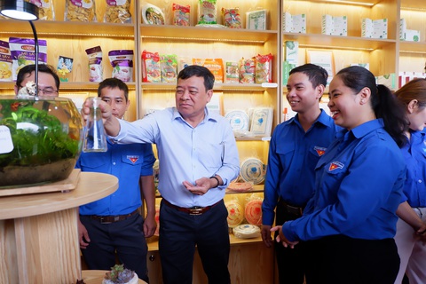 Góp sức trẻ chung tay xây dựng nông thôn mới - Ảnh 1. Góp sức trẻ chung tay xây dựng nông thôn mới - Ảnh 1.