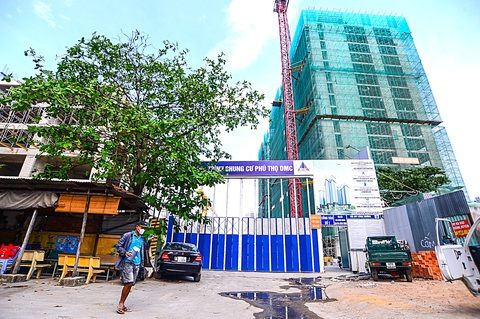 Dự án nhà ở xã hội Lý Thường Kiệt (Phú Thọ DMC) đang được xây dựng ở quận 10, TP.HCM - Ảnh: QUANG ĐỊNH Dự án nhà ở xã hội Lý Thường Kiệt (Phú Thọ DMC) đang được xây dựng ở quận 10, TP.HCM - Ảnh: QUANG ĐỊNH