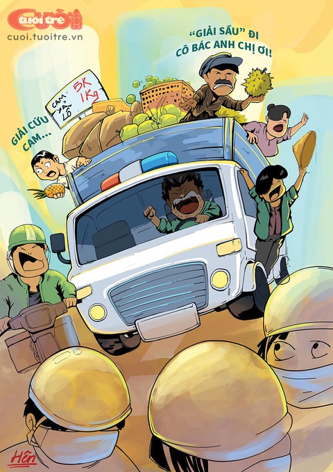 Vào mùa... giải cứu sầu riêng - Ảnh 1. Vào mùa... giải cứu sầu riêng - Ảnh 1.