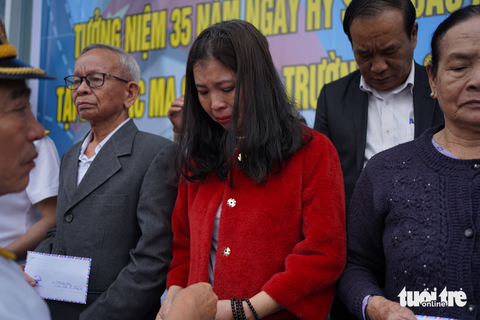 Tưởng niệm 64 anh linh liệt sĩ Gạc Ma: Đồng đội ơi, hãy về đây! - Ảnh 3. Tưởng niệm 64 anh linh liệt sĩ Gạc Ma: Đồng đội ơi, hãy về đây! - Ảnh 3.