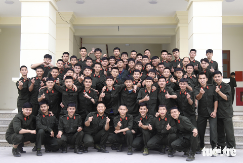 1 tháng thao trường của 800 tân binh công an - Ảnh 14. 1 tháng thao trường của 800 tân binh công an - Ảnh 14.