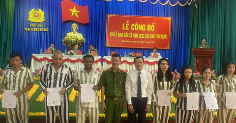 Thí điểm mô hình cho phạm nhân lao động ngoài trại giam - Ảnh 1. Thí điểm mô hình cho phạm nhân lao động ngoài trại giam - Ảnh 1.