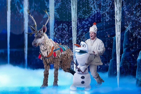 Nhạc kịch Frozen thu hút khán giả - Ảnh 1. Cảnh trong vở nhạc kịch Frozen - Ảnh: FROZENTHEMUSICAL