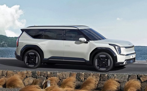 Kia EV9 ra mắt: SUV điện 7 chỗ rẻ nhất, ghế xoay 180 độ, rộng rãi cho cả nhà - Ảnh 6. Kia EV9 ra mắt: SUV điện 7 chỗ rẻ nhất, ghế xoay 180 độ, rộng rãi cho cả nhà - Ảnh 6.