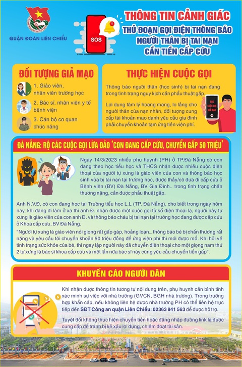 Đà Nẵng: Giả phát tờ rơi để lấy số điện thoại phụ huynh - Ảnh 1. Đà Nẵng: Giả phát tờ rơi để lấy số điện thoại phụ huynh - Ảnh 1.