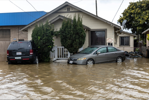 Sông khí quyển gây ngập lụt nghiêm trọng tại California - Ảnh 5. Sông khí quyển gây ngập lụt nghiêm trọng tại California - Ảnh 5.