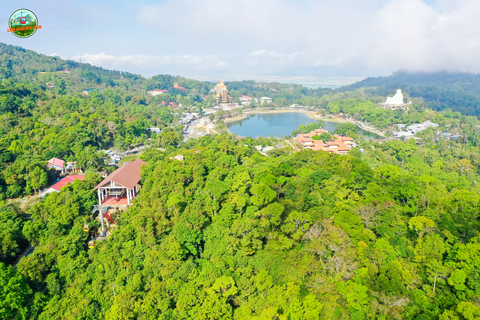 Núi Cấm: Bí mật những hồ nước trời - Ảnh 3. Hồ nước trời Thủy Liêm trên tàn tích của miệng núi lửa cách nay nhiều niên đại- Ảnh: Phú Thọ