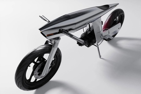 Xưởng độ ở TP.HCM khoe xe máy dị: Thân liền khối như viên đạn, động cơ Honda, cảm hứng từ NASA - Ảnh 1. Xưởng độ ở TP.HCM khoe xe máy dị: Thân liền khối như viên đạn, động cơ Honda, cảm hứng từ NASA - Ảnh 1.