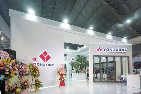 Nhôm Yongxing với công nghệ fluorocarbon tham gia Vietbuild Hà Nội 2023 - Ảnh 1. Nhôm Yongxing với công nghệ fluorocarbon tham gia Vietbuild Hà Nội 2023 - Ảnh 1.