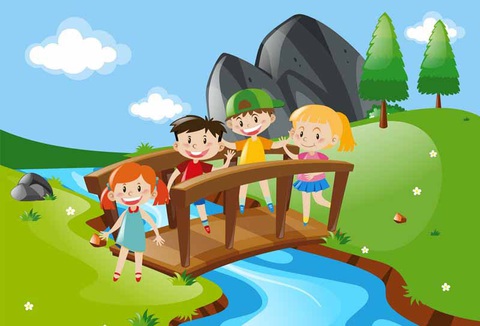 Câu đố: Làm thế nào để cả 4 người cùng qua cầu trong 15 phút? - Ảnh 1. Câu đố: Làm thế nào để cả 4 người cùng qua cầu trong 15 phút? - Ảnh 1.
