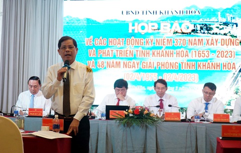 Khánh Hòa kỷ niệm 370 năm thành lập - Ảnh 1. Khánh Hòa kỷ niệm 370 năm thành lập - Ảnh 1.