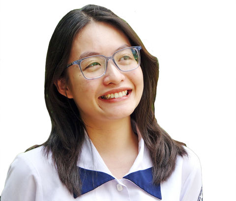 Thủ khoa tiếng Anh thi học sinh giỏi quốc gia 2023: Thành quả của sự kiên trì - Ảnh 1. Võ Nguyễn Mỹ An, thủ khoa môn tiếng Anh kỳ thi học sinh giỏi quốc gia 2023 - Ảnh: NHƯ HÙNG