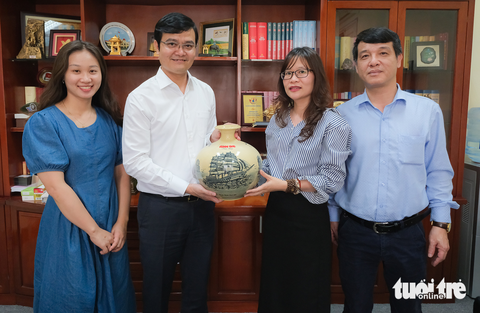 Bí thư thứ nhất Trung ương Đoàn: Báo Tuổi Trẻ có nhiều chương trình mang thương hiệu - Ảnh 1. Bí thư thứ nhất Trung ương Đoàn: Báo Tuổi Trẻ có nhiều chương trình mang thương hiệu - Ảnh 1.