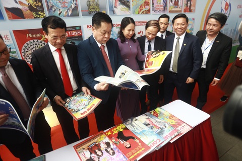 Hội báo toàn quốc 2023 có quy mô lớn nhất - Ảnh 3. Hội báo toàn quốc 2023 có quy mô lớn nhất - Ảnh 3.