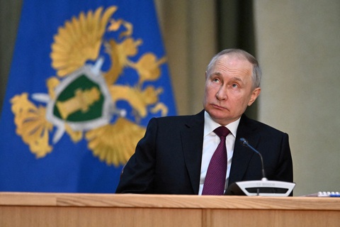 Tòa hình sự quốc tế phát lệnh bắt ông Putin, người phát ngôn Bộ Ngoại giao Nga nói vô nghĩa - Ảnh 1. Tòa hình sự quốc tế phát lệnh bắt ông Putin, người phát ngôn Bộ Ngoại giao Nga nói vô nghĩa - Ảnh 1.