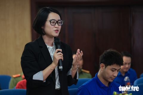 PGS.TS.BS Đào Việt Hằng, chủ tịch Mạng lưới trí thức trẻ Việt Nam toàn cầu - Ảnh: NAM TRẦN PGS.TS.BS Đào Việt Hằng, chủ tịch Mạng lưới trí thức trẻ Việt Nam toàn cầu - Ảnh: NAM TRẦN