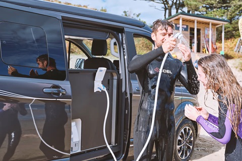 Cách biến Ford Transit thành nhà di động với không gian như phòng nghỉ mini - Ảnh 13. Cách biến Ford Transit thành nhà di động với không gian như phòng nghỉ mini - Ảnh 13.