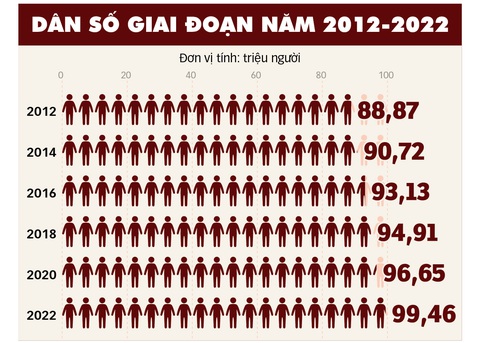 Tìm cơ hội khi dân số đạt 100 triệu người - Ảnh 4. Đồ họa: T.ĐẠT