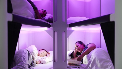 Choáng với những thiết kế cabin máy bay tương lai - Ảnh 1. Choáng với những thiết kế cabin máy bay tương lai - Ảnh 1.