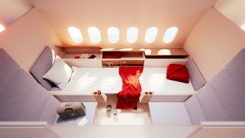 Choáng với những thiết kế cabin máy bay tương lai - Ảnh 4. Choáng với những thiết kế cabin máy bay tương lai - Ảnh 4.