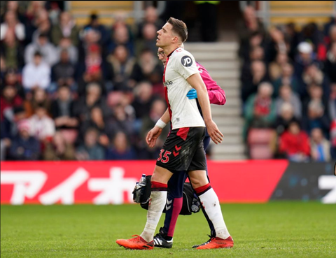 Ngôi sao của Southampton bị gãy xương sườn - Ảnh 2. Ngôi sao của Southampton bị gãy xương sườn - Ảnh 2.