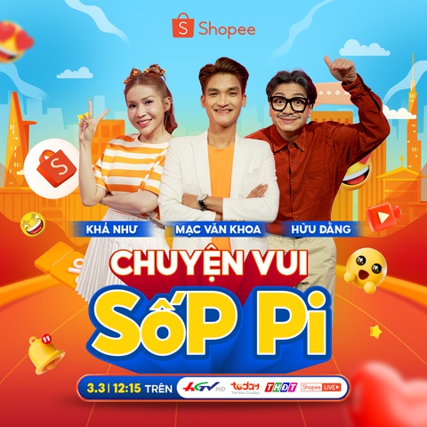 Đón xem chương trình và săn nhiều phần quà hấp dẫn cùng voucher giảm giá độc quyền tại https://shopee.vn/33-TV-ChuyenVuiSopPi Đón xem chương trình và săn nhiều phần quà hấp dẫn cùng voucher giảm giá độc quyền tại https://shopee.vn/33-TV-ChuyenVuiSopPi
