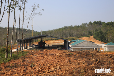 Vì sao nhà máy xử lý rác tiền tỉ ở Hà Tĩnh vẫn chưa đi vào hoạt động? - Ảnh 1. Dự án khu xử lý chất thải rắn huyện Hương Khê, Hà Tĩnh - Ảnh: LÊ MINH