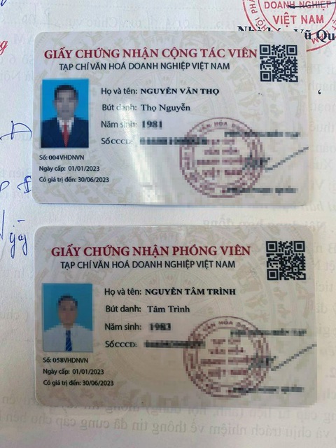 Bắt nhóm nhà báo đòi tiền bảo kê ở Đồng Nai - Ảnh 1. Bắt nhóm nhà báo đòi tiền bảo kê ở Đồng Nai - Ảnh 1.