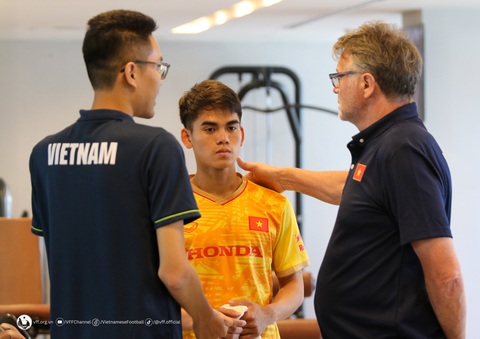 U23 Việt Nam tăng cường tập gym trước trận gặp U23 Iraq - Ảnh 2. U23 Việt Nam tăng cường tập gym trước trận gặp U23 Iraq - Ảnh 2.