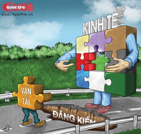 Kinh doanh vận tải gặp hố sâu đăng kiểm - Ảnh 1. Kinh doanh vận tải gặp hố sâu đăng kiểm - Ảnh 1.