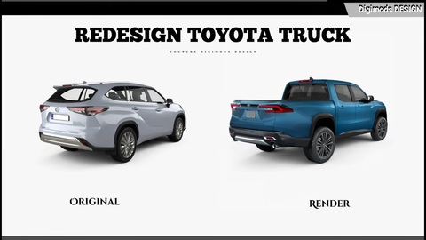 Giới thiết kế gợi ý bán tải hoàn toàn mới cho Toyota: Gọt giũa từ SUV hot vừa ra mắt - Ảnh 3. Giới thiết kế gợi ý bán tải hoàn toàn mới cho Toyota: Gọt giũa từ SUV hot vừa ra mắt - Ảnh 3.