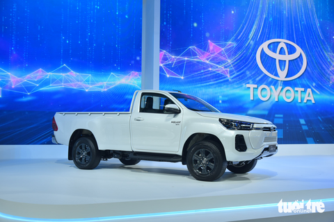 Chi tiết Toyota Hilux concept điện vừa ra mắt: Nhiều chi tiết lạ có thể xuất hiện trên thế hệ mới - Ảnh 3. Chi tiết Toyota Hilux concept điện vừa ra mắt: Nhiều chi tiết lạ có thể xuất hiện trên thế hệ mới - Ảnh 3.